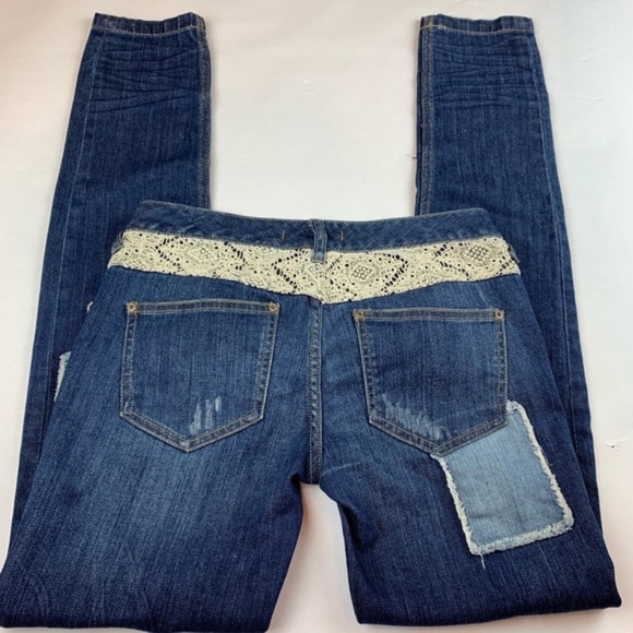Free People Haynes Patchwork Jeans Straight leg - Picture 6 of 6